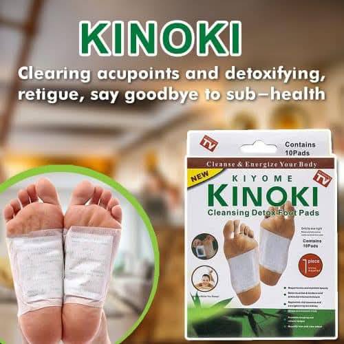 ১ প্যাকেট [ ১০ পিছ ] Kinoki Detox Foot Pads